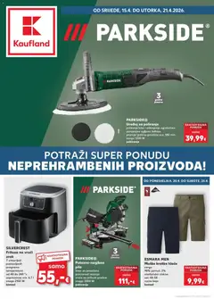 Kaufland Katalog  Parkside - Pregled kataloga iz trgovine Kaufland, vrijedi od 15.04.2026