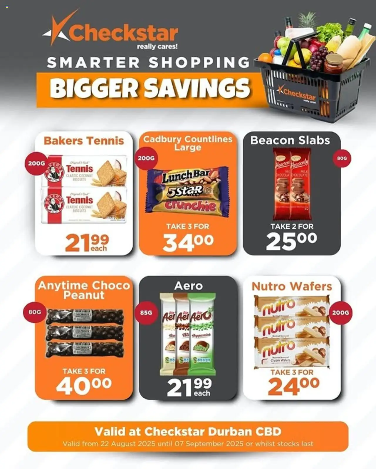 Check Star Specials │ valid from 22.08.2025 | Page: 8 | Products: Biscuits, Chocolate