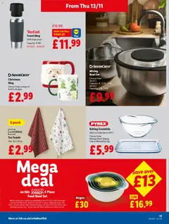Preview of Lidl - Lidl Weekly valid from 13.11.2025 | Page: 17 | Products: Towels, Tea, Bowl