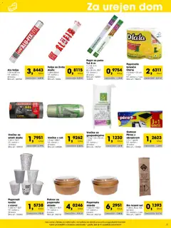 Tuš katalog akcije – veljaven od 01.12.2025 | Stran: 21 | Izdelki: Vilica, Kos, Gobica, Folija