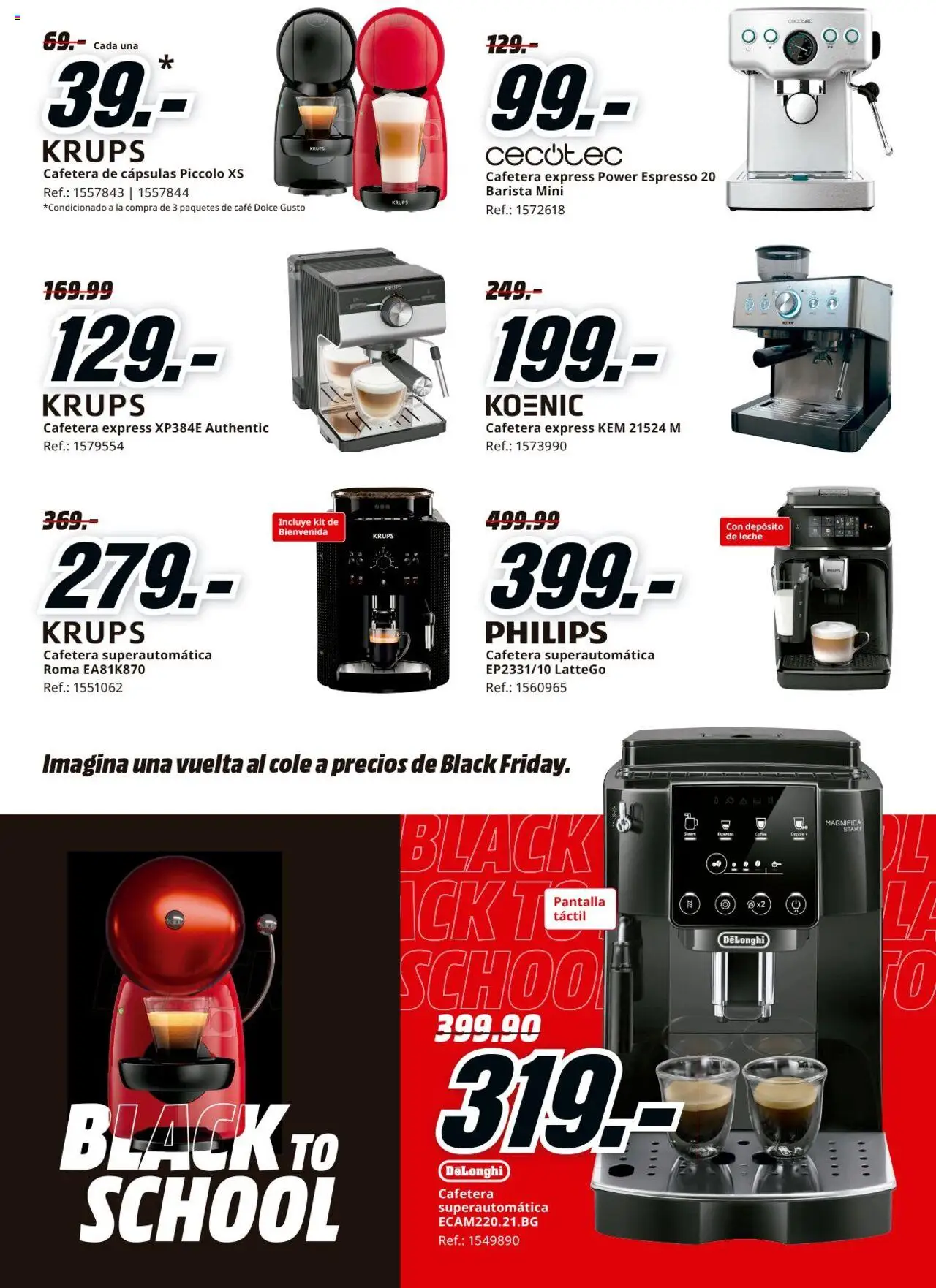 Media Markt folleto │ válido desde el 14.08.2025 | Página: 29 | Productos: Leche, Café, Cafetera