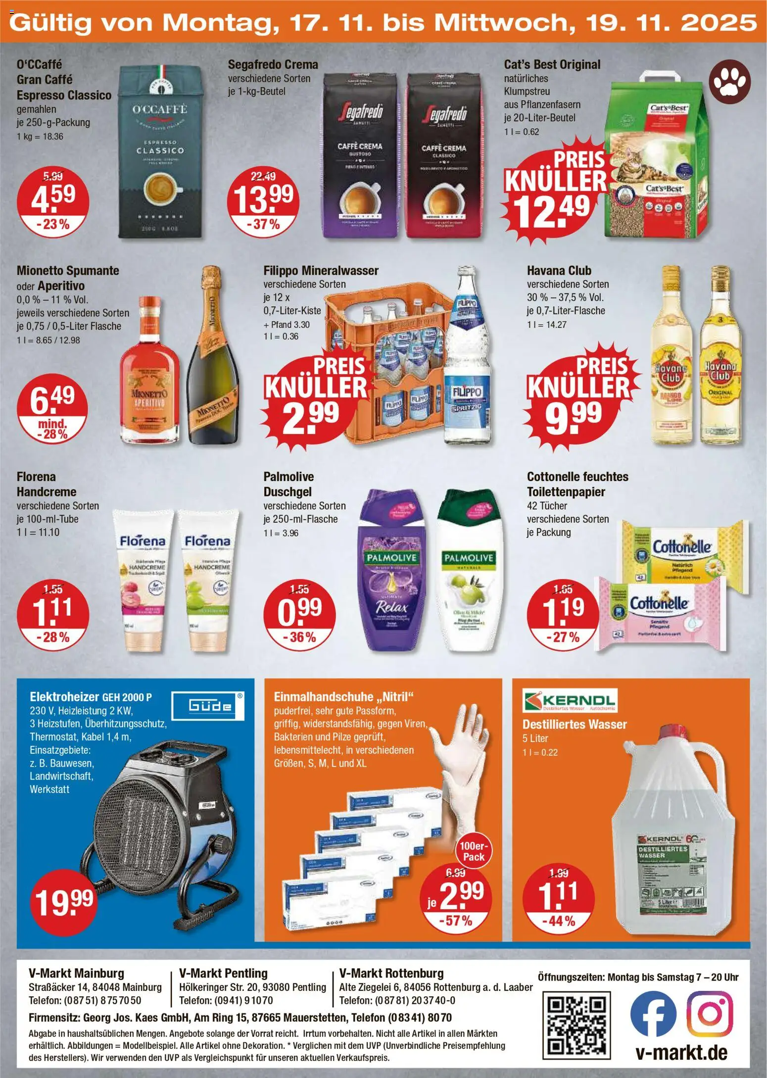 V-Markt - Black Friday – gültig ab 13.11.2025 | Seite: 24 | Produkte: Mineralwasser, Handcreme, Duschgel, Wasser