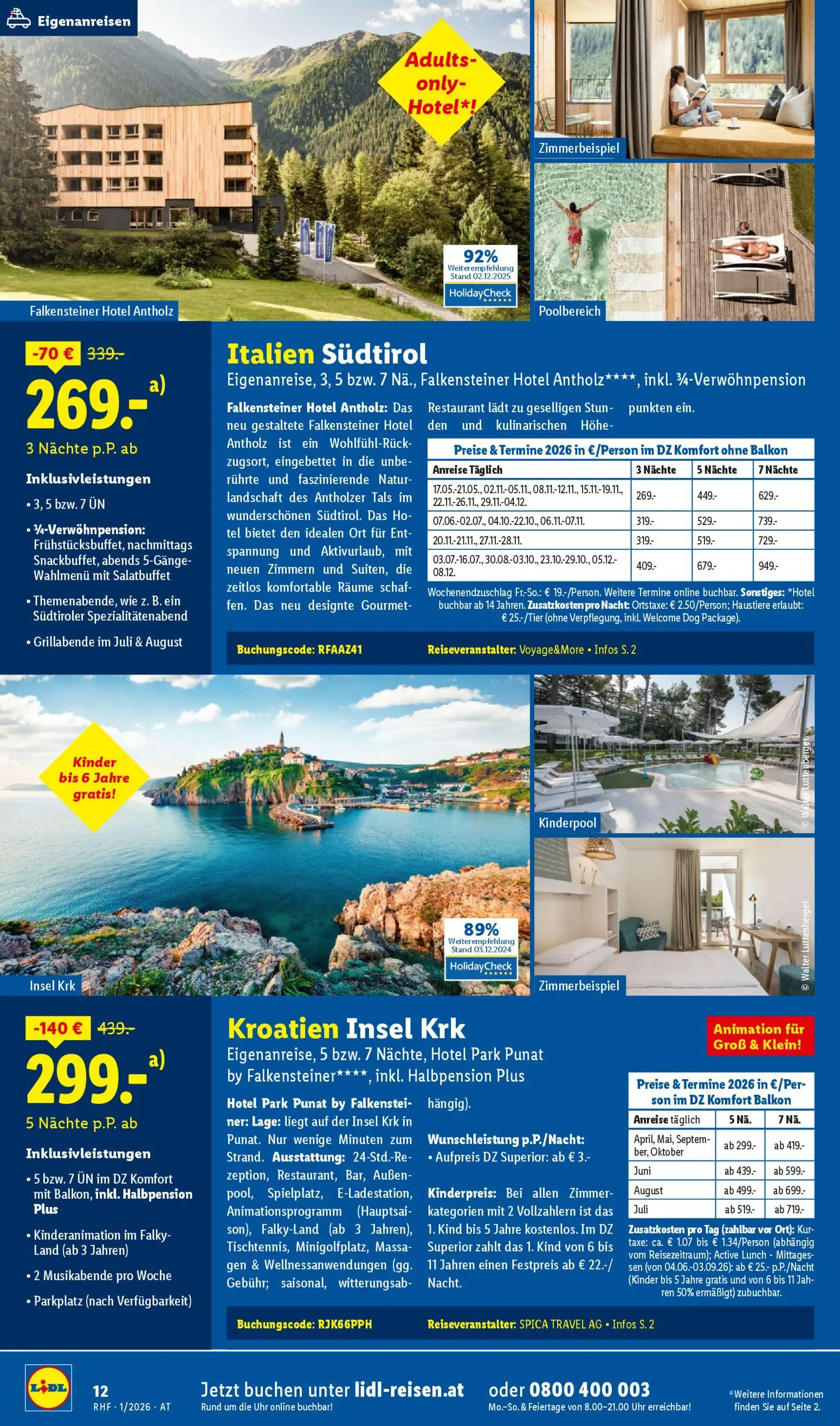 Lidl Jänner Reise - Highlights gültig ab 29.12.2025 | Seite: 12 | Produkte: Uhr