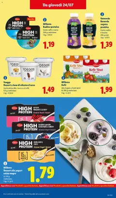 Volantino Lidl del 21.07.2025 | Pagina: 27 | Prodotti: Yogurt, Caffè, Mango, Cocco