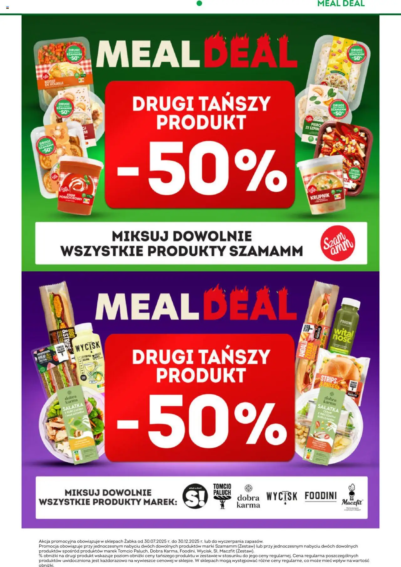 Żabka Gazetka od 10.09.2025 | Strona: 64 | Produkty: Sałatka z kurczakiem, Krem, Sałatka