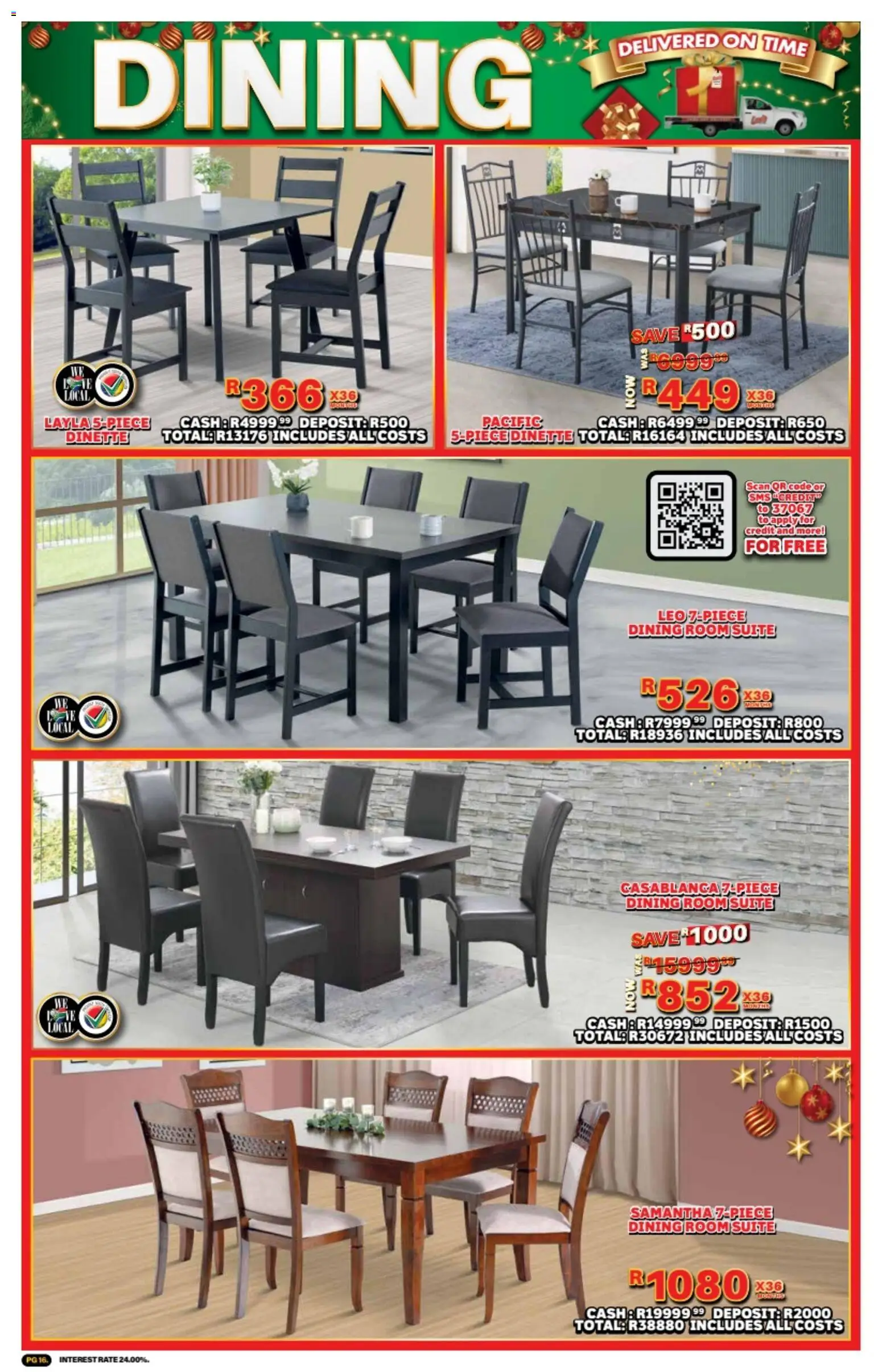 New Lewis Stores catalogue – valid from 10.11.2025 | Page: 16 | Products: Dining room suite