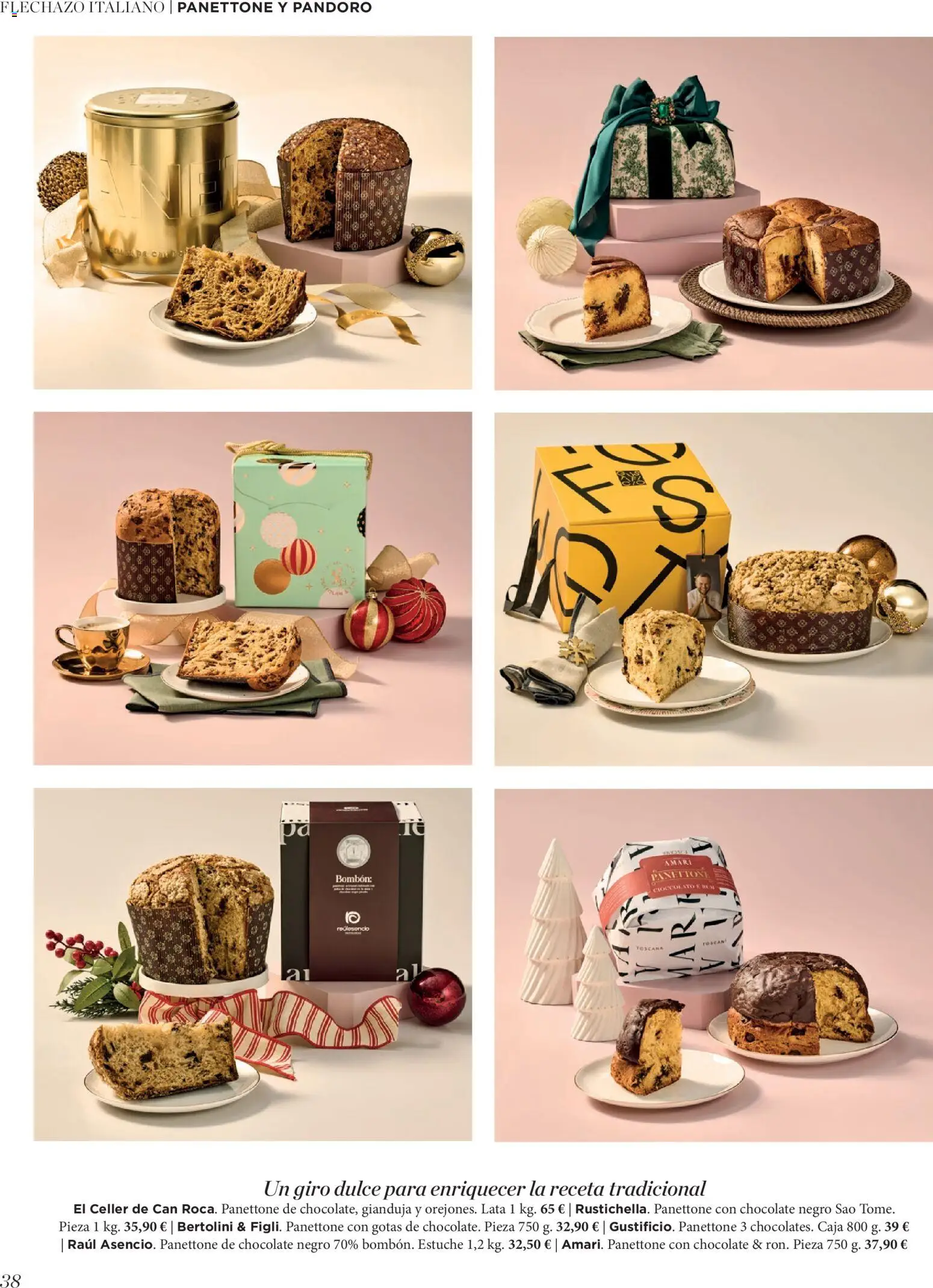 El Corte Inglés ofertas │ válido desde el 19.11.2025 | Página: 38 | Productos: Chocolate, Caja