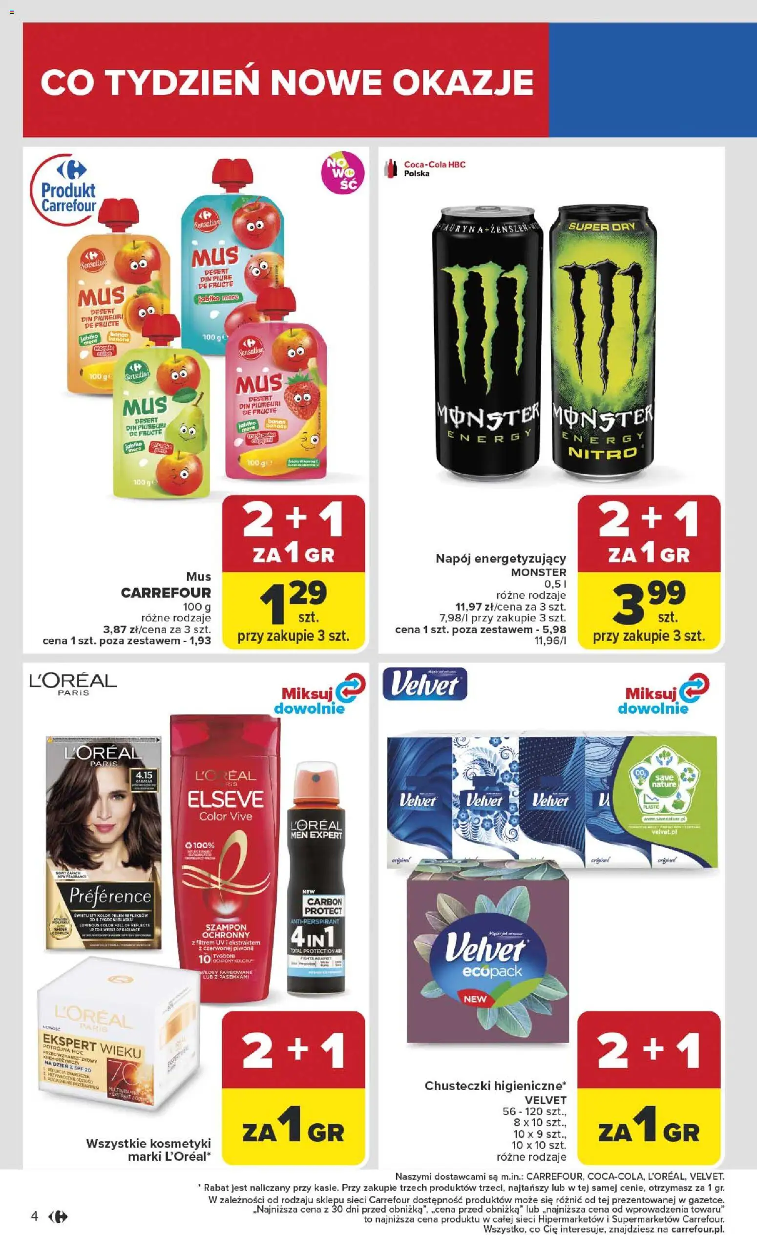 Carrefour Gazetka od 12.01.2026 | Strona: 6 | Produkty: Kosmetyki, Szampon