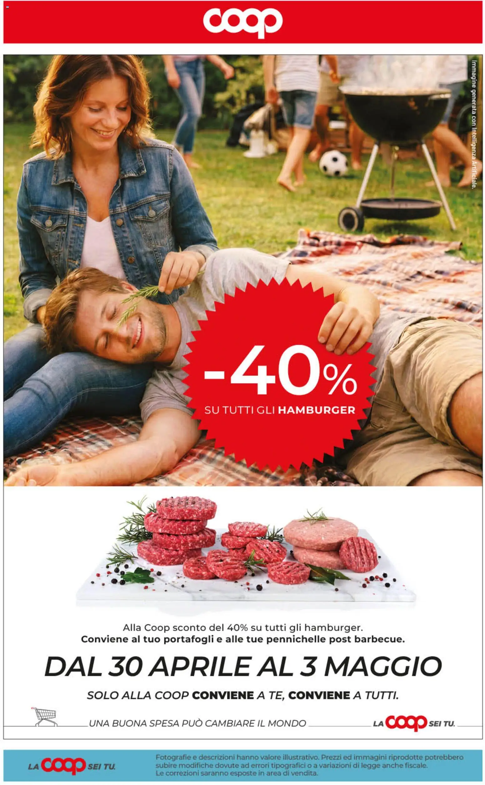 Volantino COOP del 28.04.2026 | Pagina: 47 | Prodotti: Hamburger