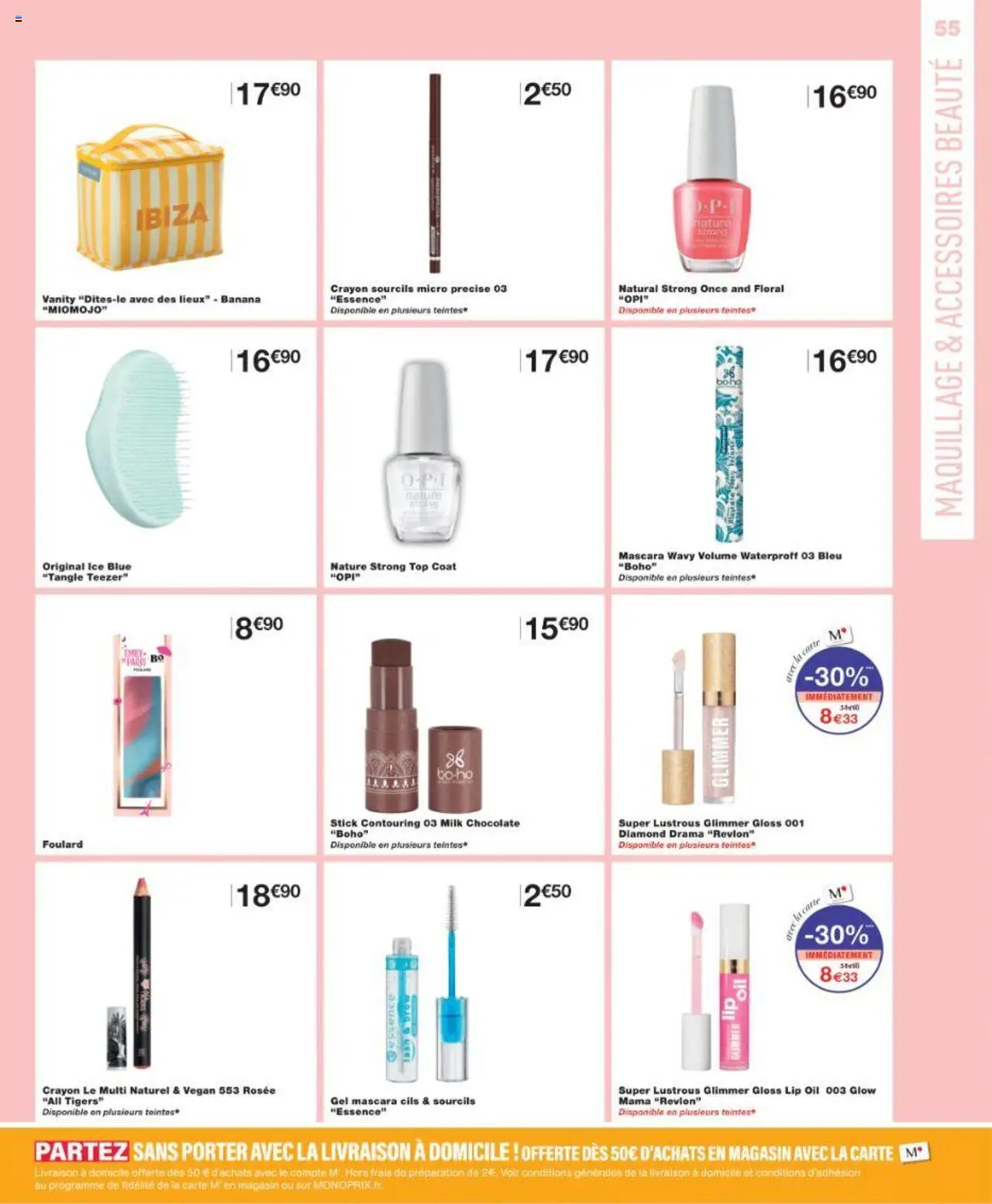  | Page: 55 | Produits: Gloss, Mascara, Crayon, Foulard