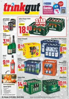 Trinkgut Prospekt gültig ab dem 21.07.2025