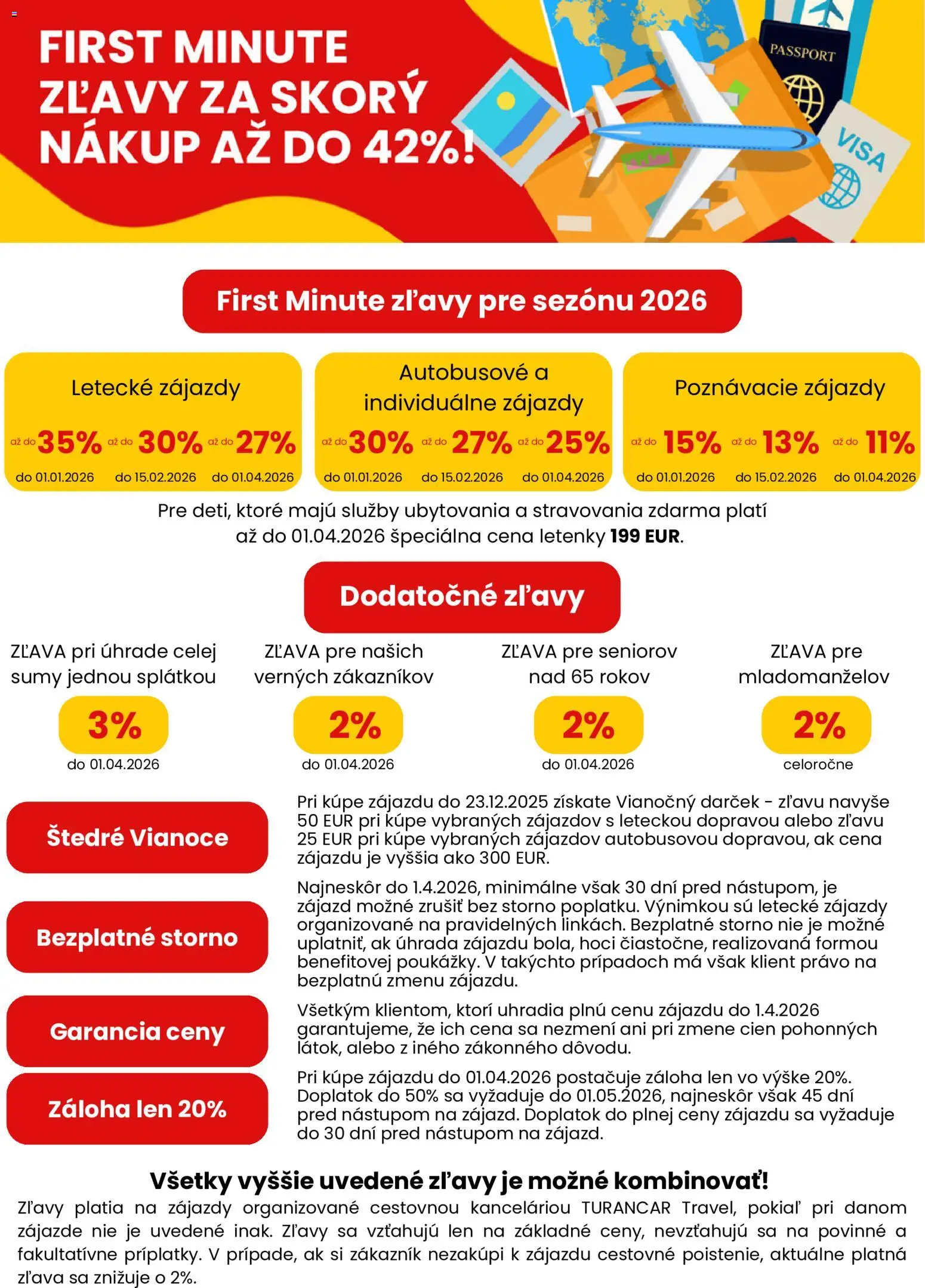 Nové Turancar akcie – leták je platný od 01.01.2026 | Strana: 1