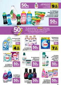 Vista previa Carrefour folleto válido desde el 27.01.2026 | Página: 53 | Productos: Polvo, Quitamanchas, Detergente, Ropa