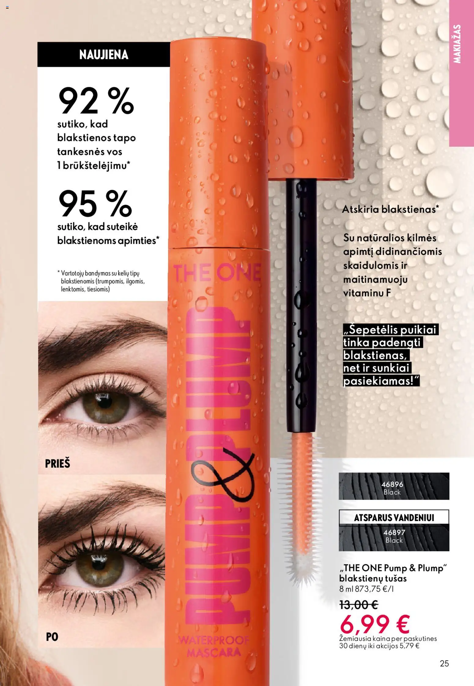 Oriflame akcijos nuo 31.12.2025 | Puslapis: 25 | Prekių: Makiažas, Tušas