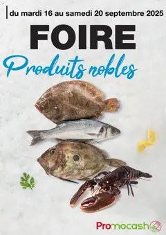 Promocash - Prévisualisation de Promocash - Foire Maree Produits nobles  valide à partir de 16.09.2025