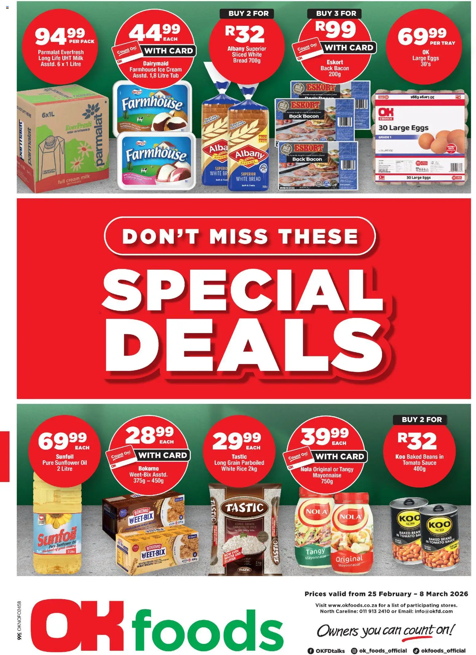 New OK Foods catalogue – valid from 25.02.2026 | Page: 1