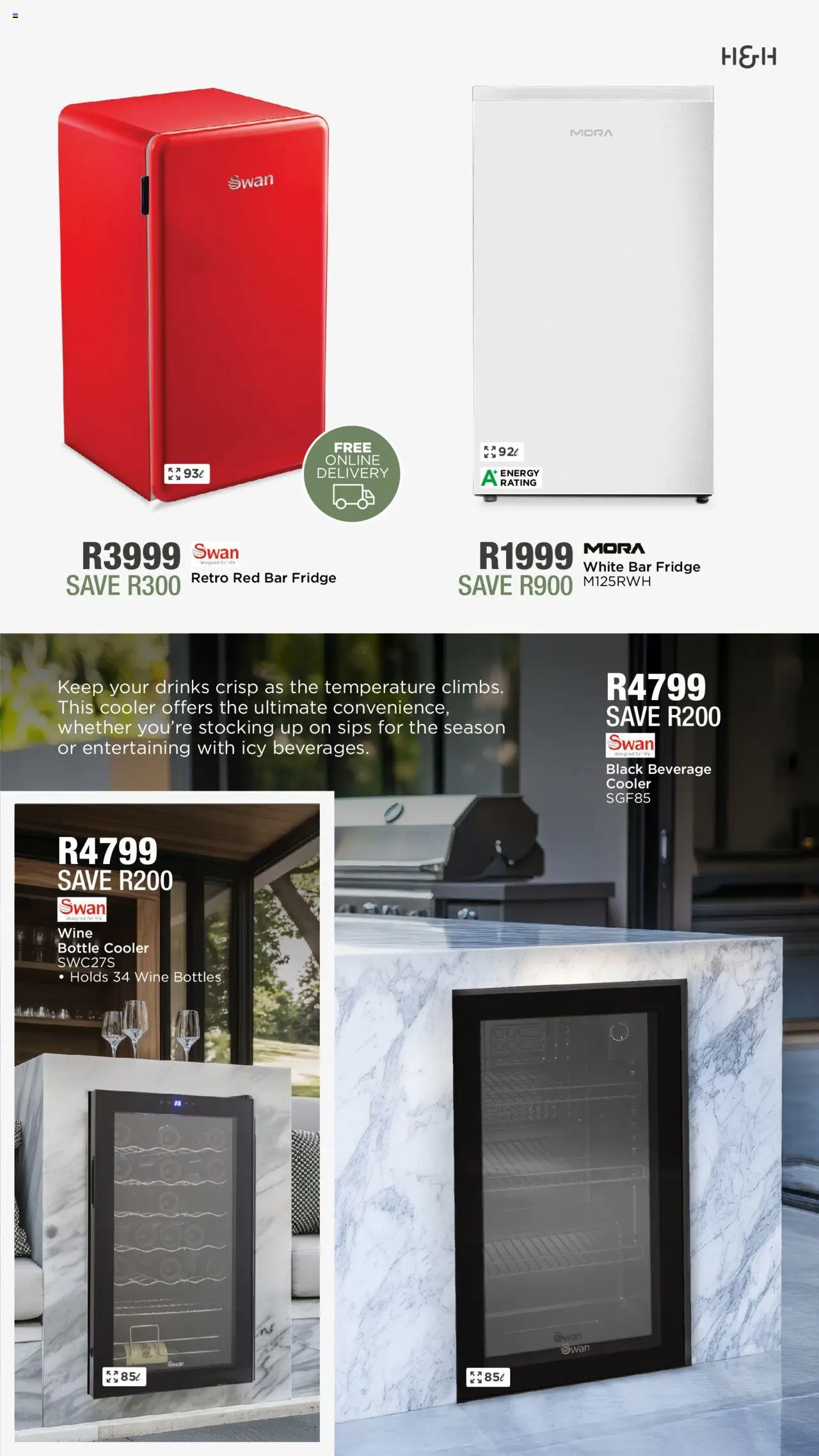 House and Home - Patio Catalogue │ valid from 11.08.2025 | Page: 16 | Products: Fridge, Cooler, Wine