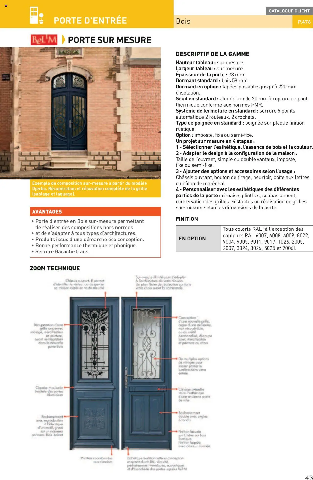  | Page: 43 | Produits: Boîte aux lettres, Porte, Portes