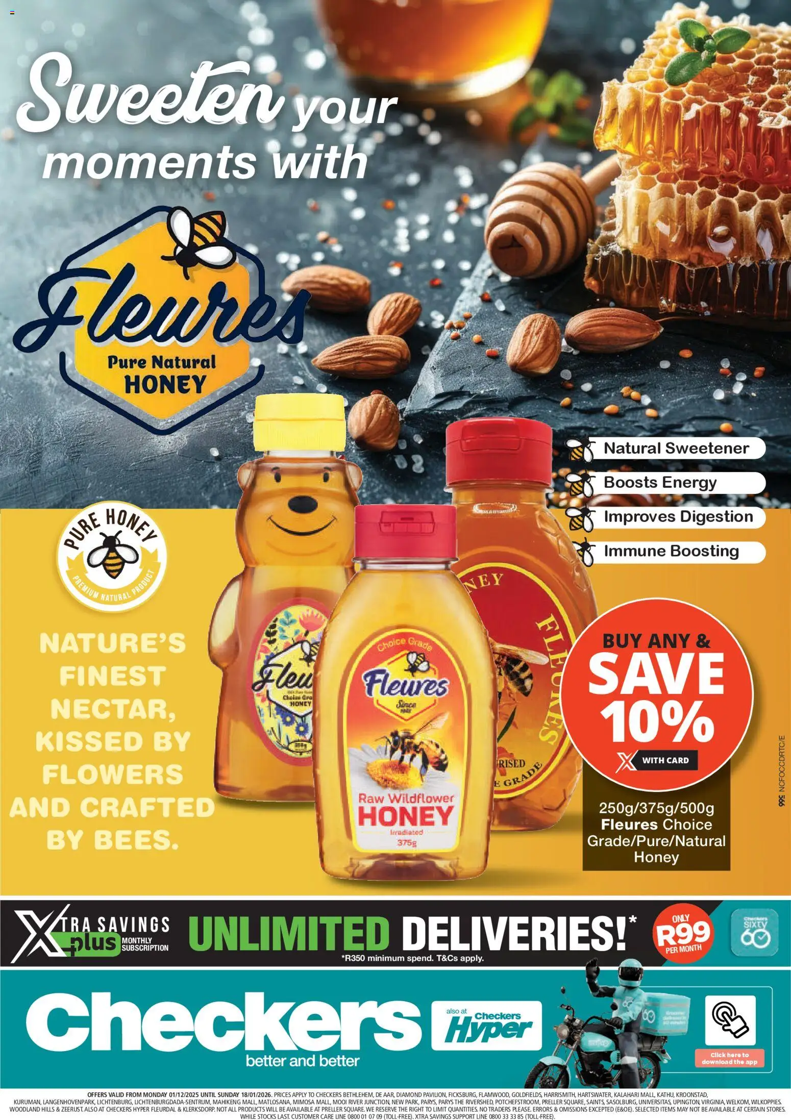 New Checkers catalogue – valid from 01.12.2025 | Page: 1 | Products: Sweetener