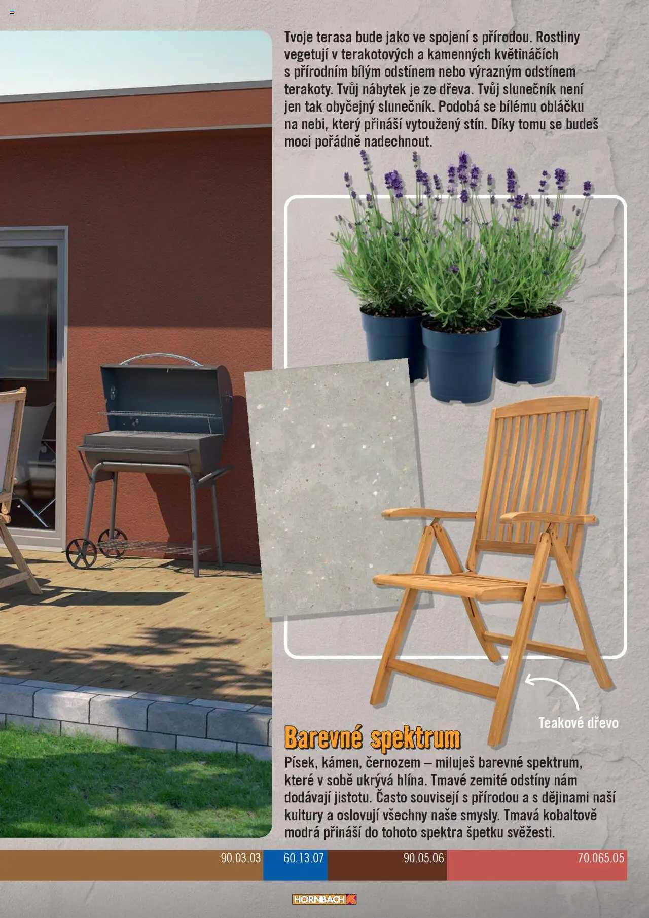 HORNBACH leták - Terasa od 13.08.2025 | Strana: 15 | Produkty: Nábytek, Rostliny, Slunečník