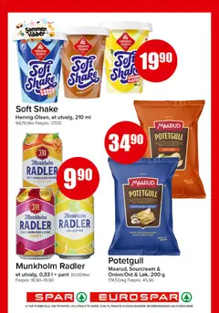 Forhåndsvisning av Munkholm Radler, et utvalg, 0,33 l + pant gyldig fra 27.04.2026 | Side: 12