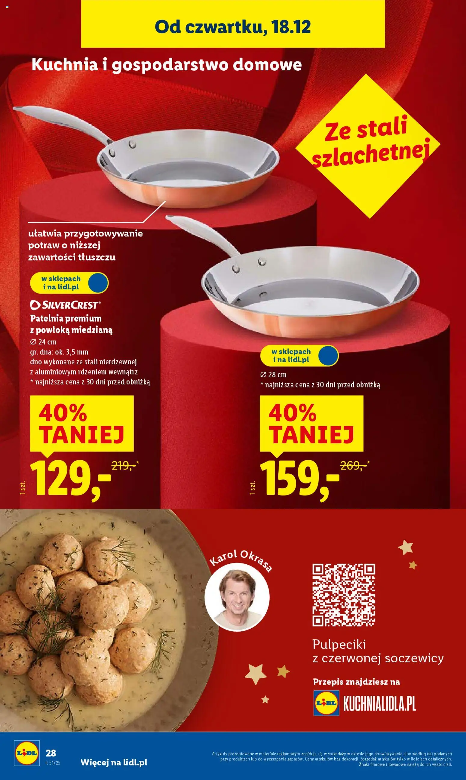 Lidl Katalog od 15.12.2025 | Strona: 34 | Produkty: Patelnia