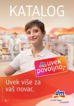 DM Drogerie katalog - pregled DM Drogerie kataloga - važi od 01.01.2026