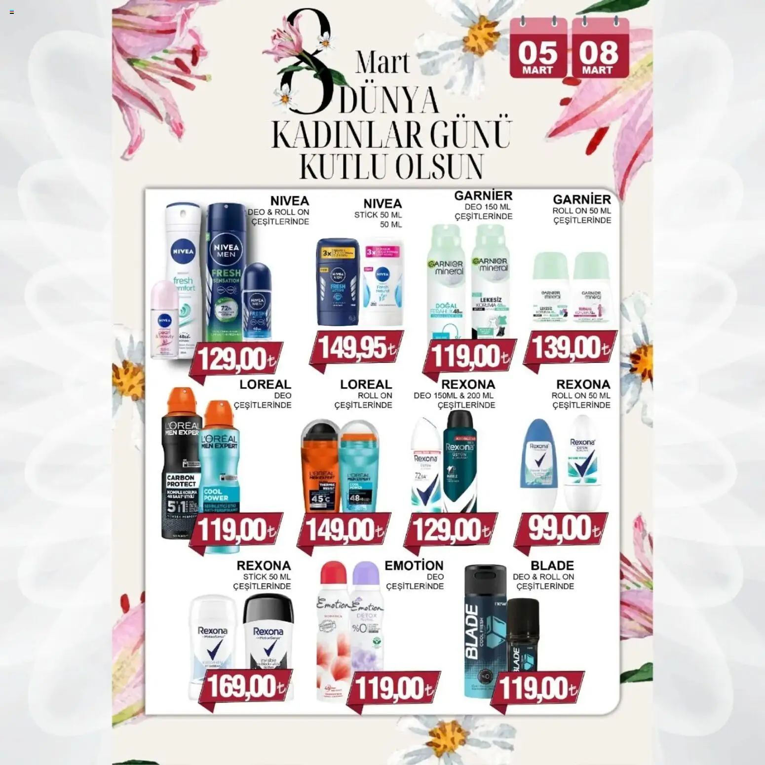 Furpa - Katalog Muhteşem Fiyatlar - 05.03.2026 tarihinden itibaren geçerlidir | Sayfa: 10 | Ürünler: Antiperspirant, Saat