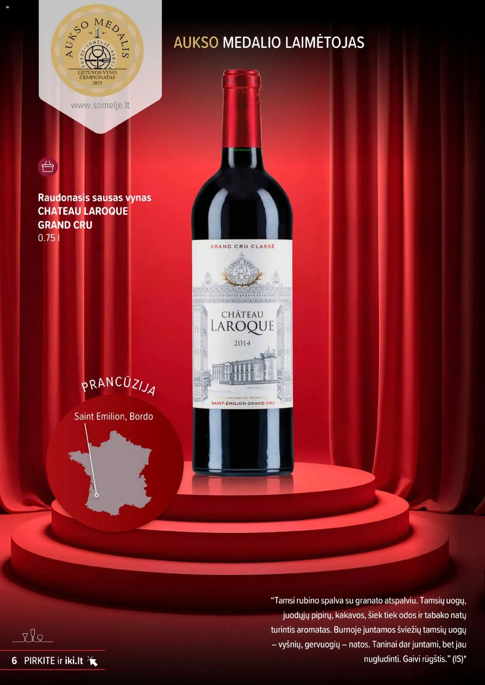IKI akcijos nuo 12.12.2025 | Puslapis: 6 | Prekių: Vynas