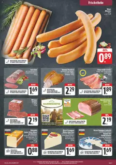 nah & gut Prospekt 	 - gültig ab dem 18.08.2025 | Seite: 5 | Produkte: Wiener wurstchen, Theke, Edamer, Schinken