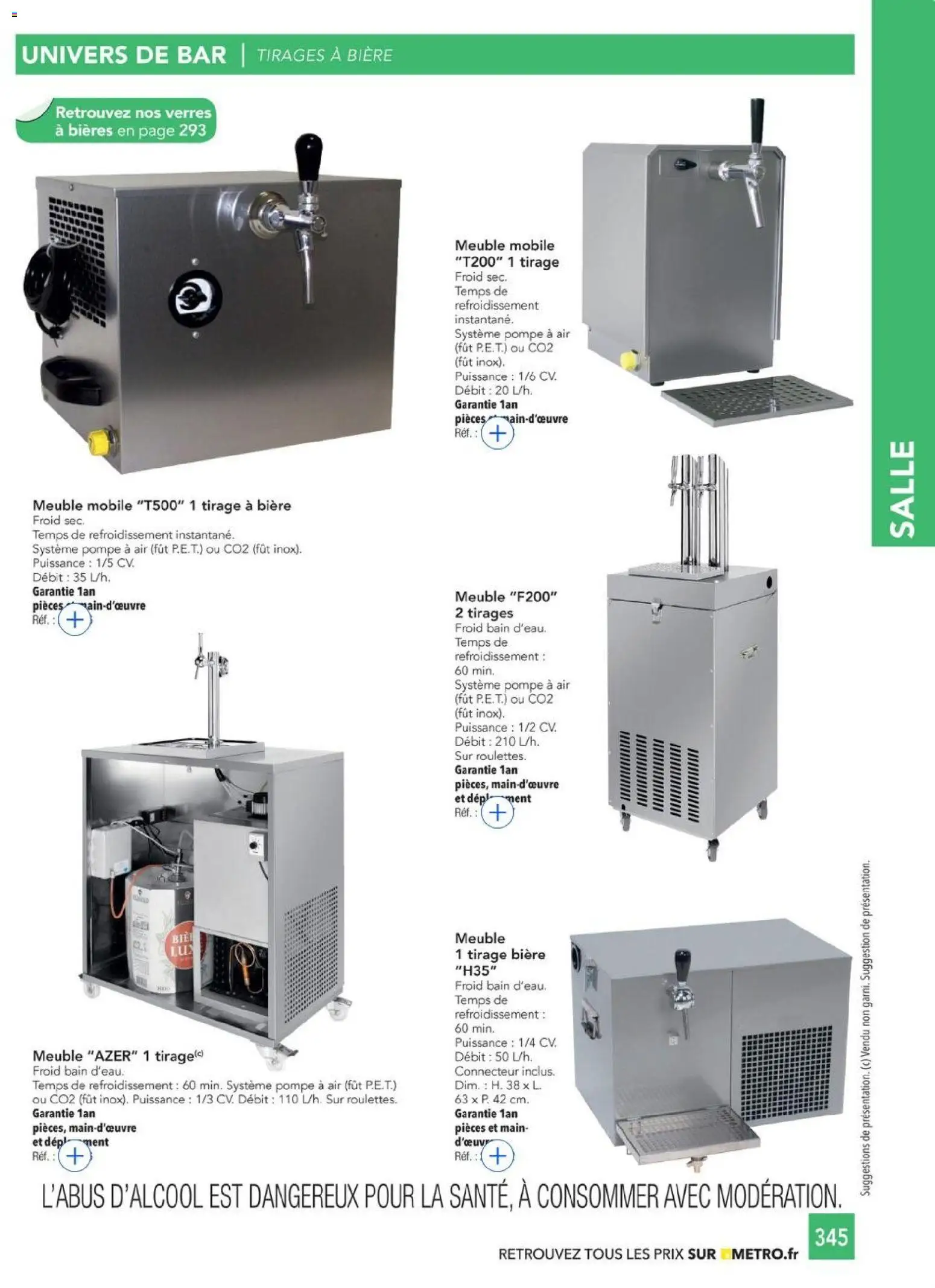 {H1} | Page: 345 | Produits: Meuble, Connecteur, Bière