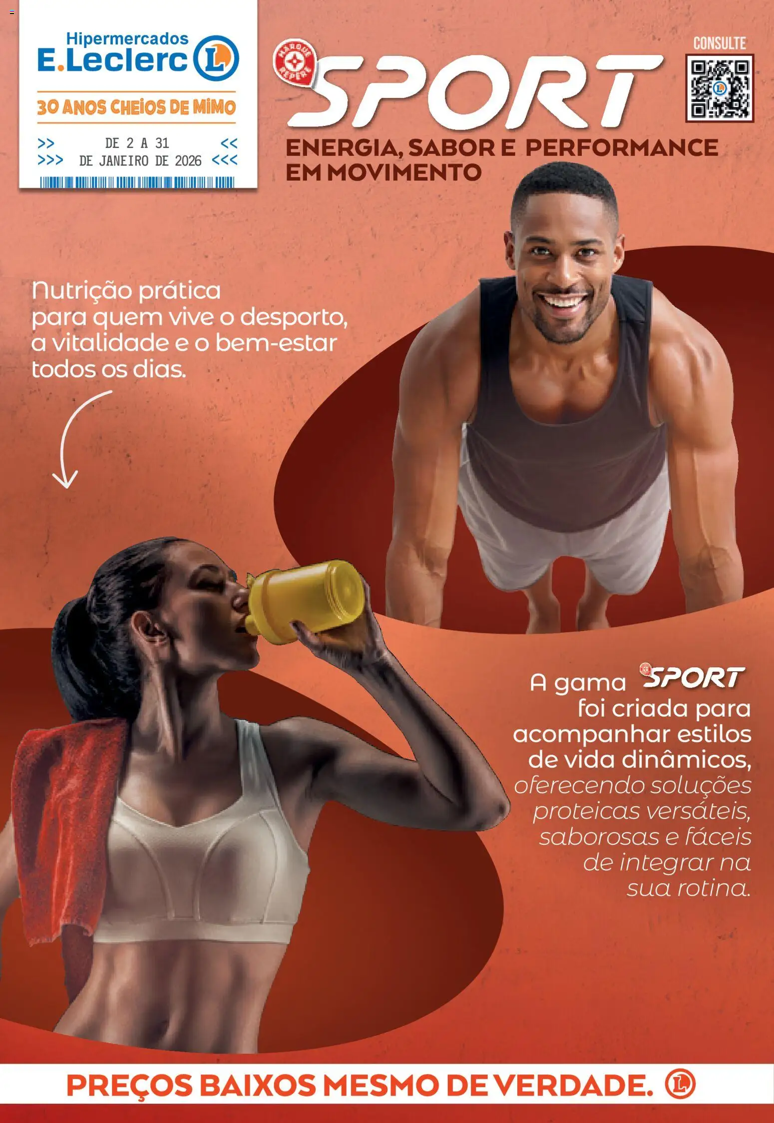 E.Leclerc Folheto da Nossa Marca │ válido de 02.01.2026 | Página: 1