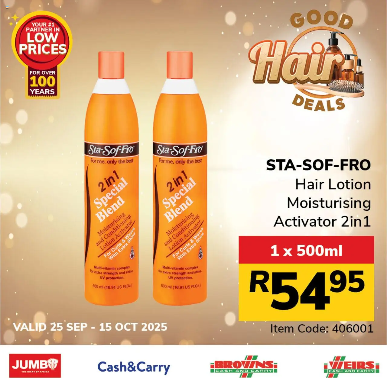 New Jumbo catalogue – valid from 25.09.2025 | Page: 13 | Products: Lotion