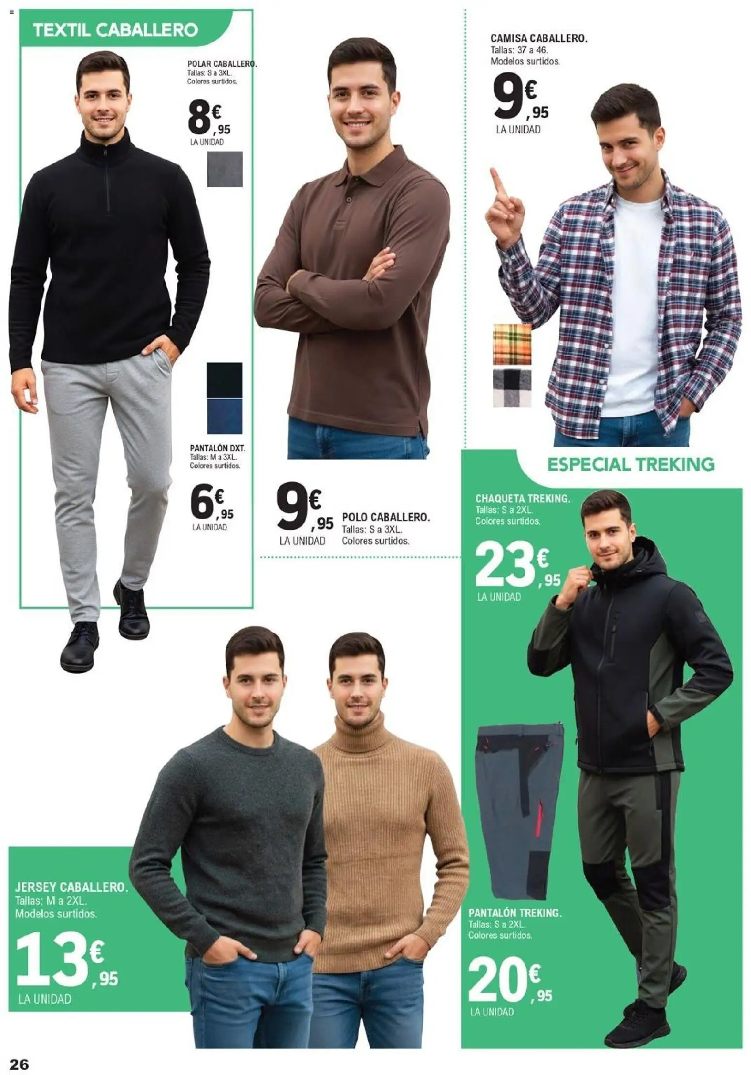 E.Leclerc folleto │ válido desde el 05.11.2025 | Página: 26 | Productos: Camisa, Chaqueta