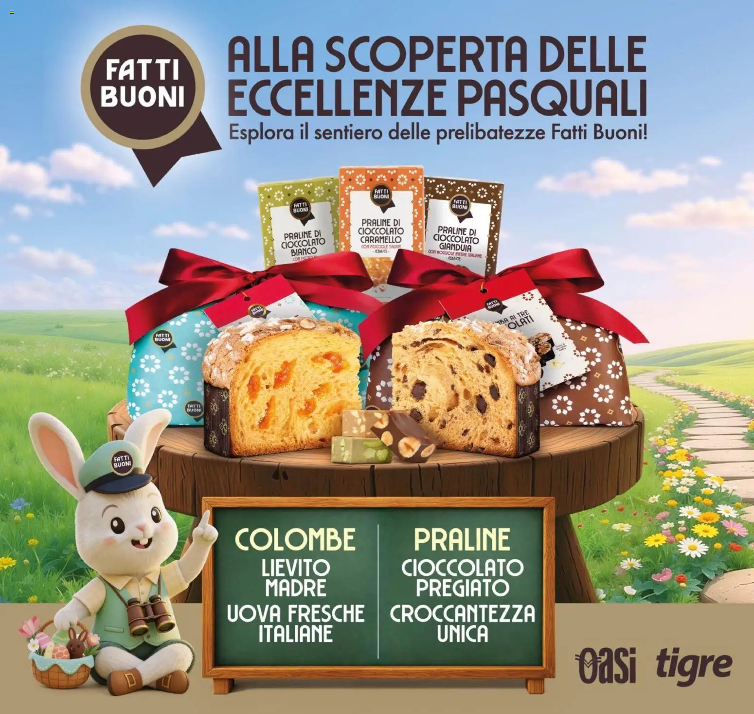 Volantino Tigre del 25.03.2026 | Pagina: 6 | Prodotti: Uova, Cioccolato, Nocciole