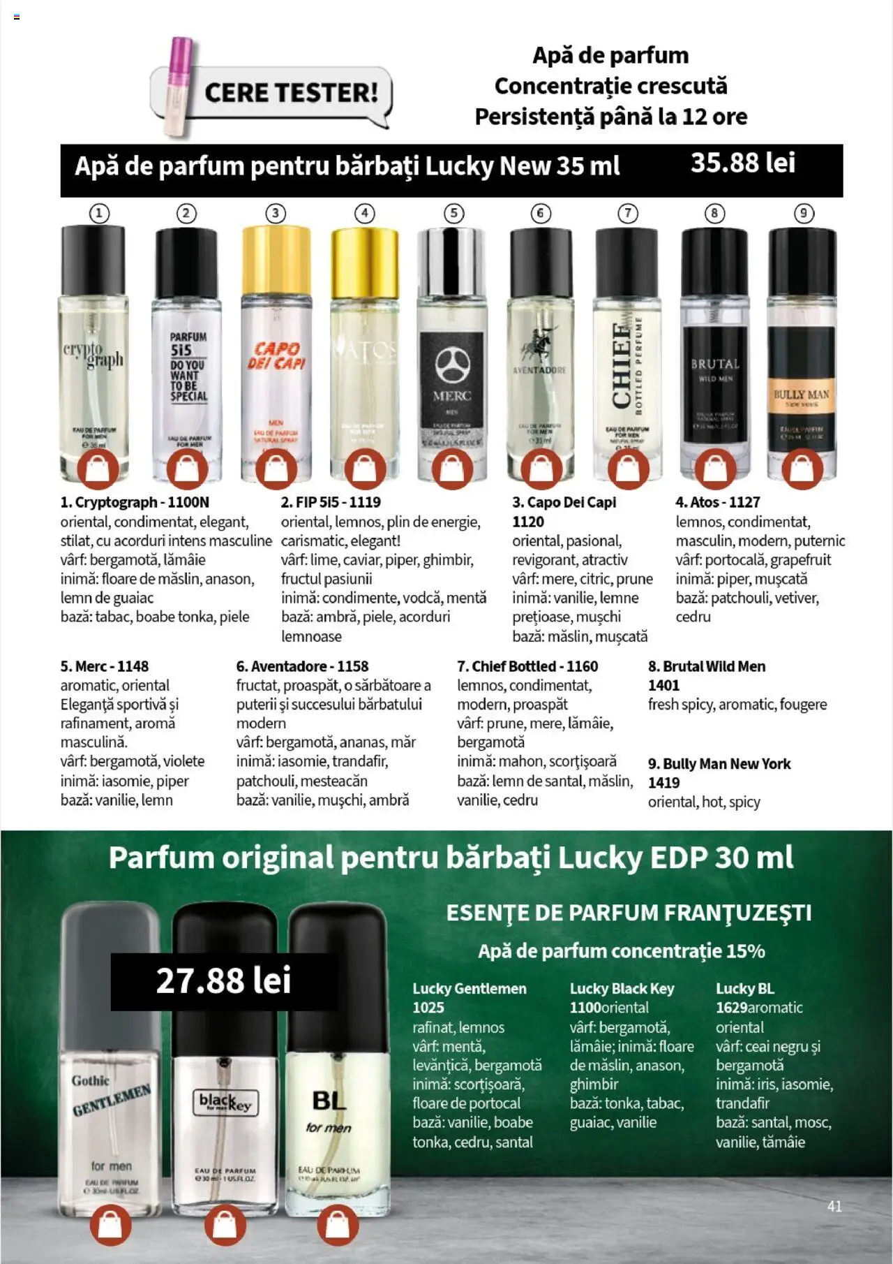 Noul catalog Lady’s – valabil de la 25.09.2025 | Pagină: 43 | Produse: Apă de parfum, Prune, Apă, Lămâie