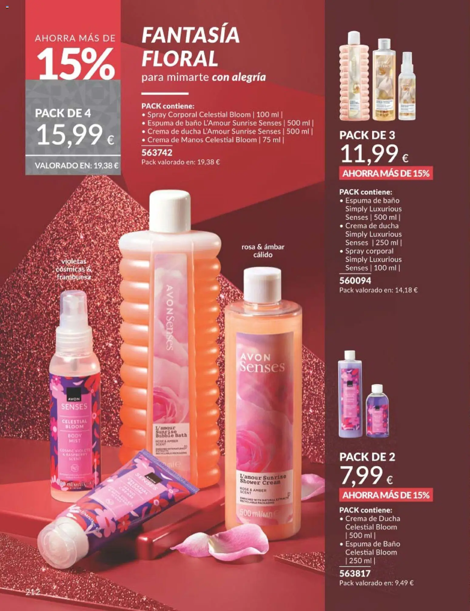Catálogo AVON campaña 11 Black Friday │ válido desde el 01.11.2025 | Página: 212 | Productos: Crema de manos, Espuma de baño, Baño, Ducha
