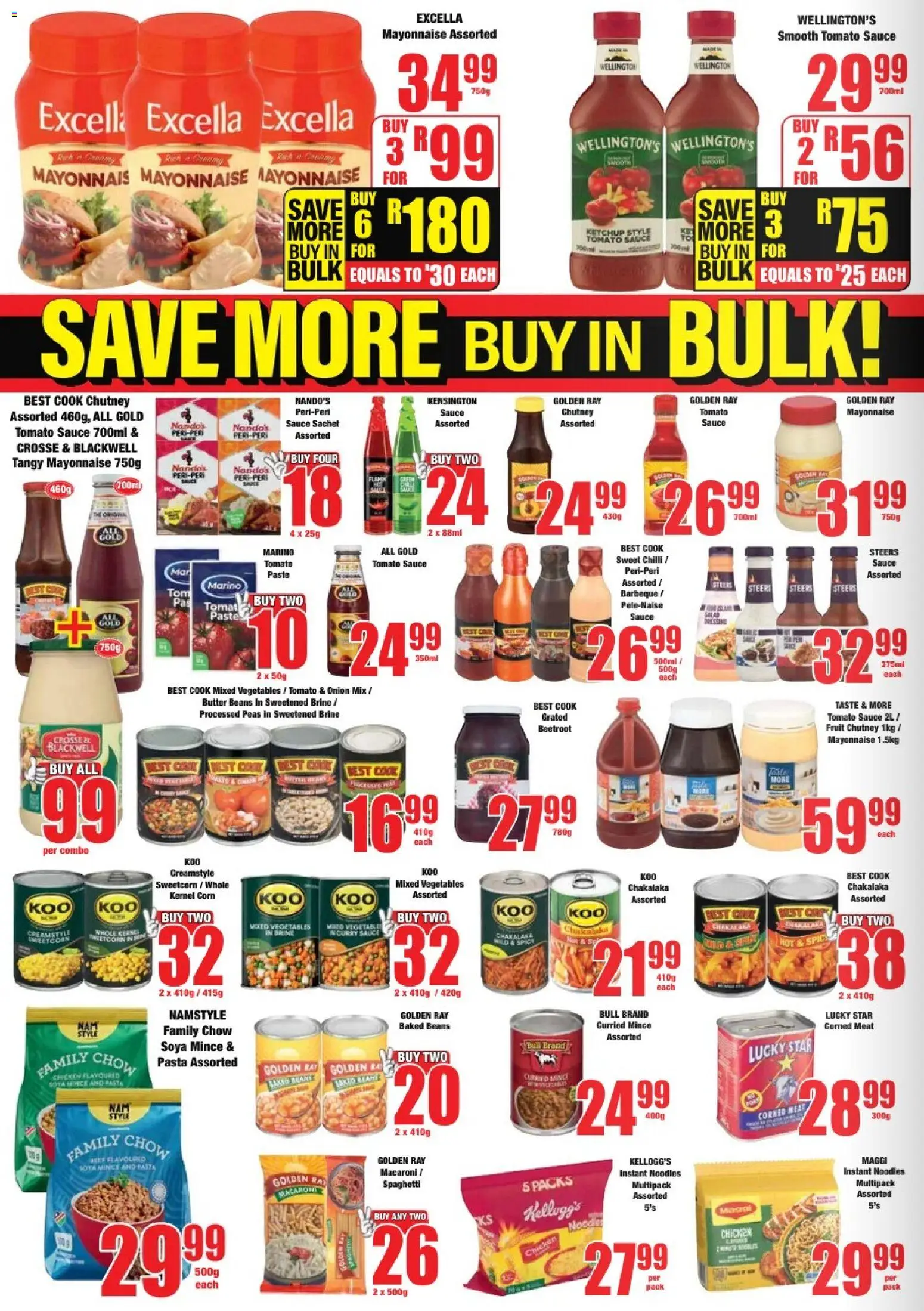 New Boxer catalogue – valid from 10.11.2025 | Page: 6 | Products: Corn, Chicken, Tomato sauce, Soya mince