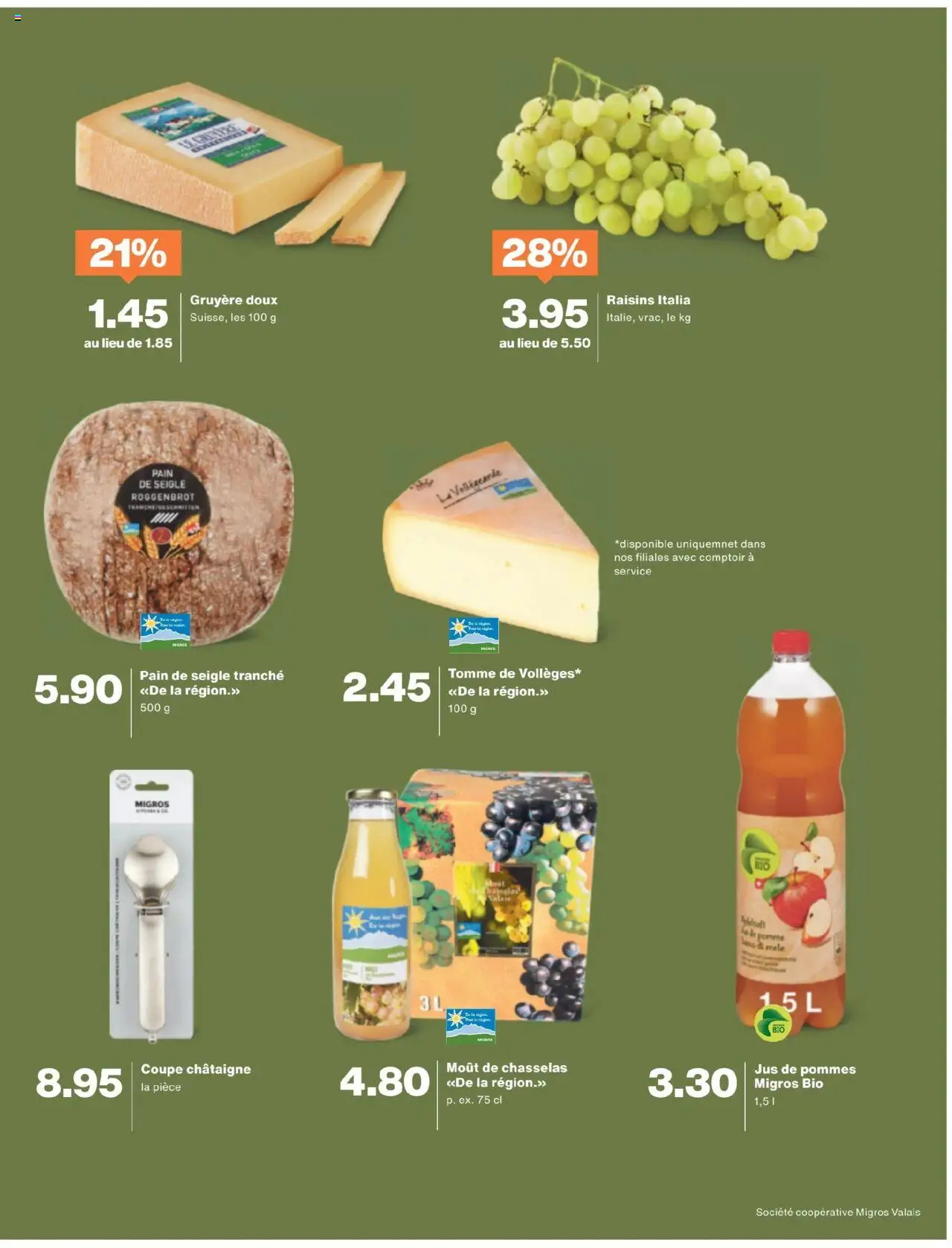Migros Magazin FR – gültig ab 06.10.2025 | Seite: 39 | Produkte: Apple, Cutter