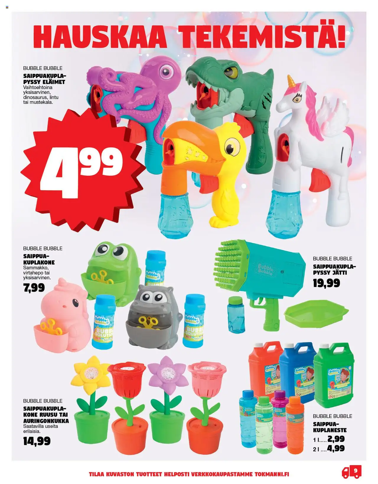 Tokmanni - Lelut 2025 – voimassa 28.04.2025 alkaen | Sivu: 9