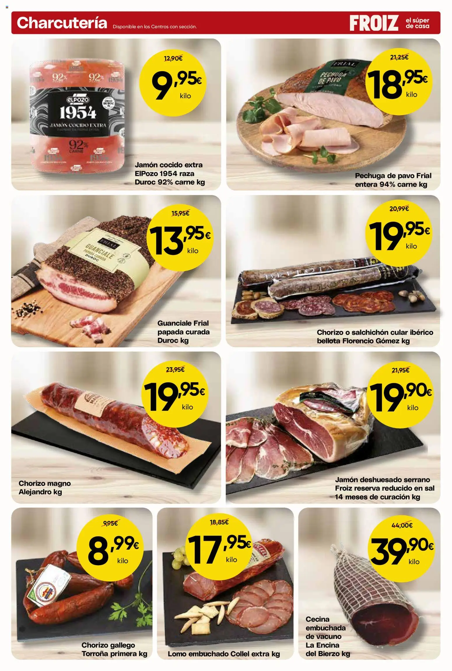Froiz folleto │ válido desde el 03.03.2026 | Página: 6 | Productos: Jamón, Jamón cocido