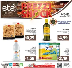 Anteprima del volantino Eté Prime catalogo valido a partire dal 19.09.2025