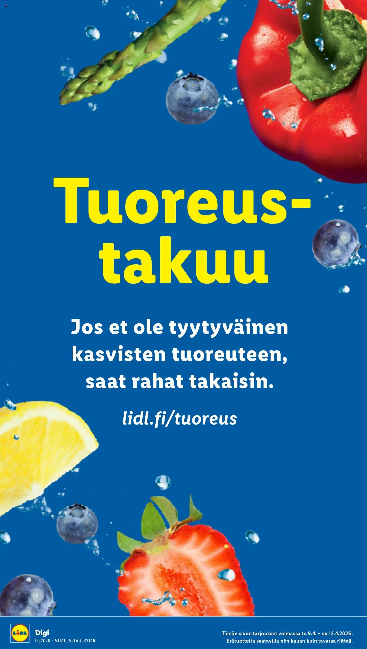 Lidl tarjoukset – voimassa 09.04.2026 alkaen | Sivu: 12
