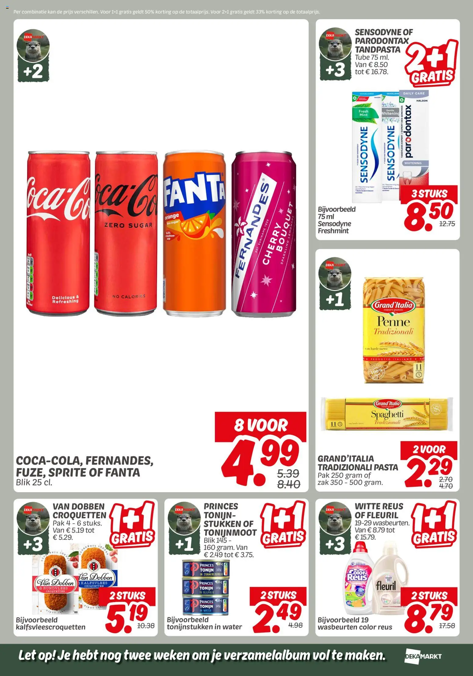 {H1} | Pagina: 17 | Producten: Kan, Pasta, Fanta, Zak