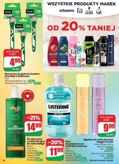Dino Gazetka od 09.07.2025 | Strona: 66 | Produkty: Żel aloesowy, Maszynka do golenia, Body, Płyn do płukania ust