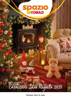 Anteprima del volantino Spazio Conad Idee Regalo catalogo valido a partire dal 14.11.2025