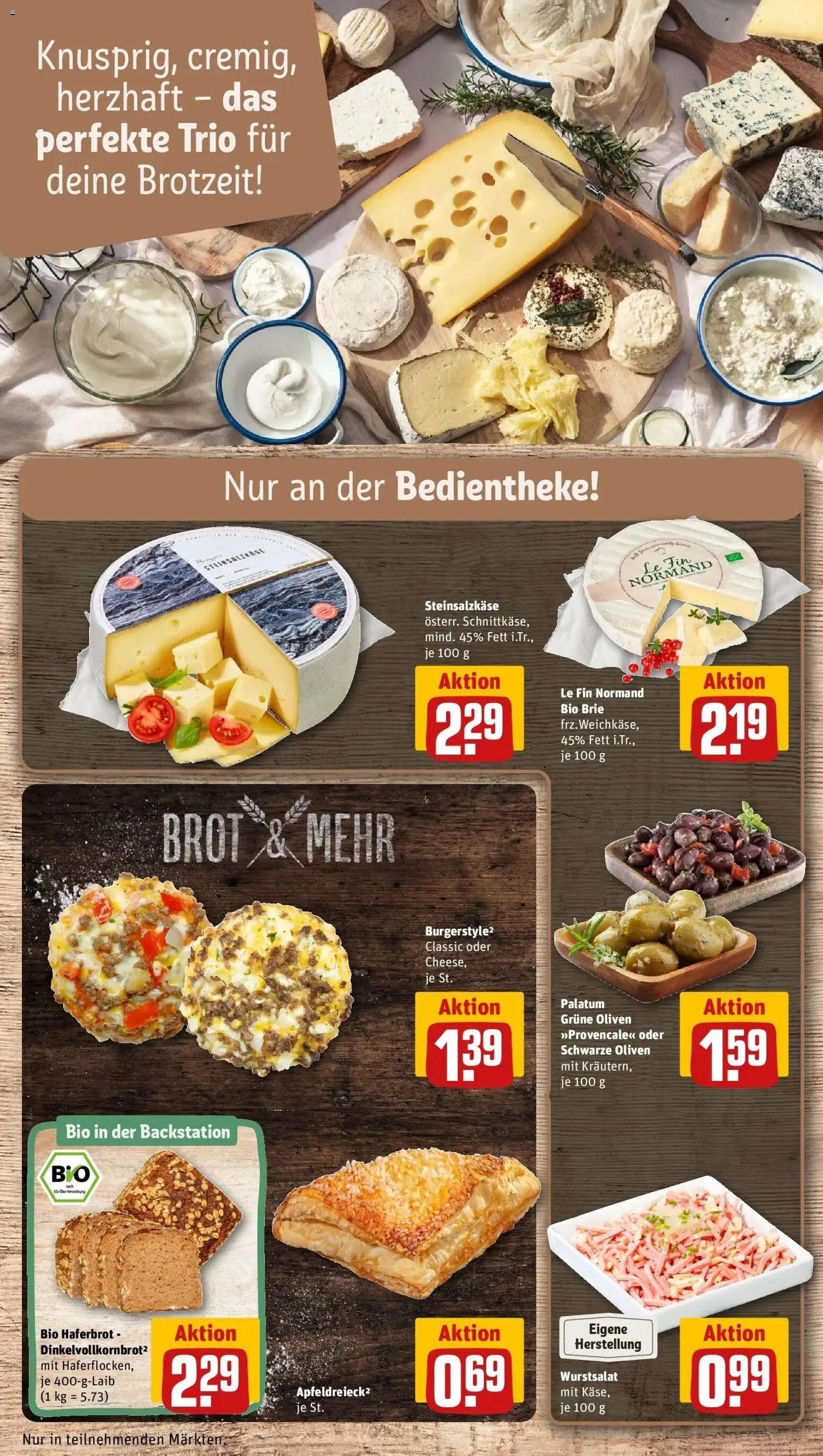 Rewe prospekt Schwalmstadt / Treysa	 – gültig ab 22.02.2026 | Seite: 11 | Produkte: Brot