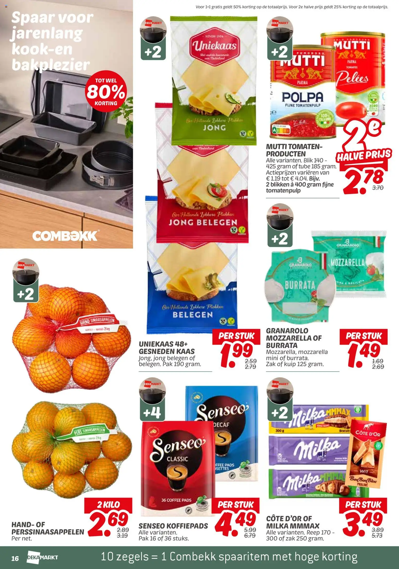 {H1} | Pagina: 18 | Producten: Koffiepads, Zak, Mozzarella, Pads