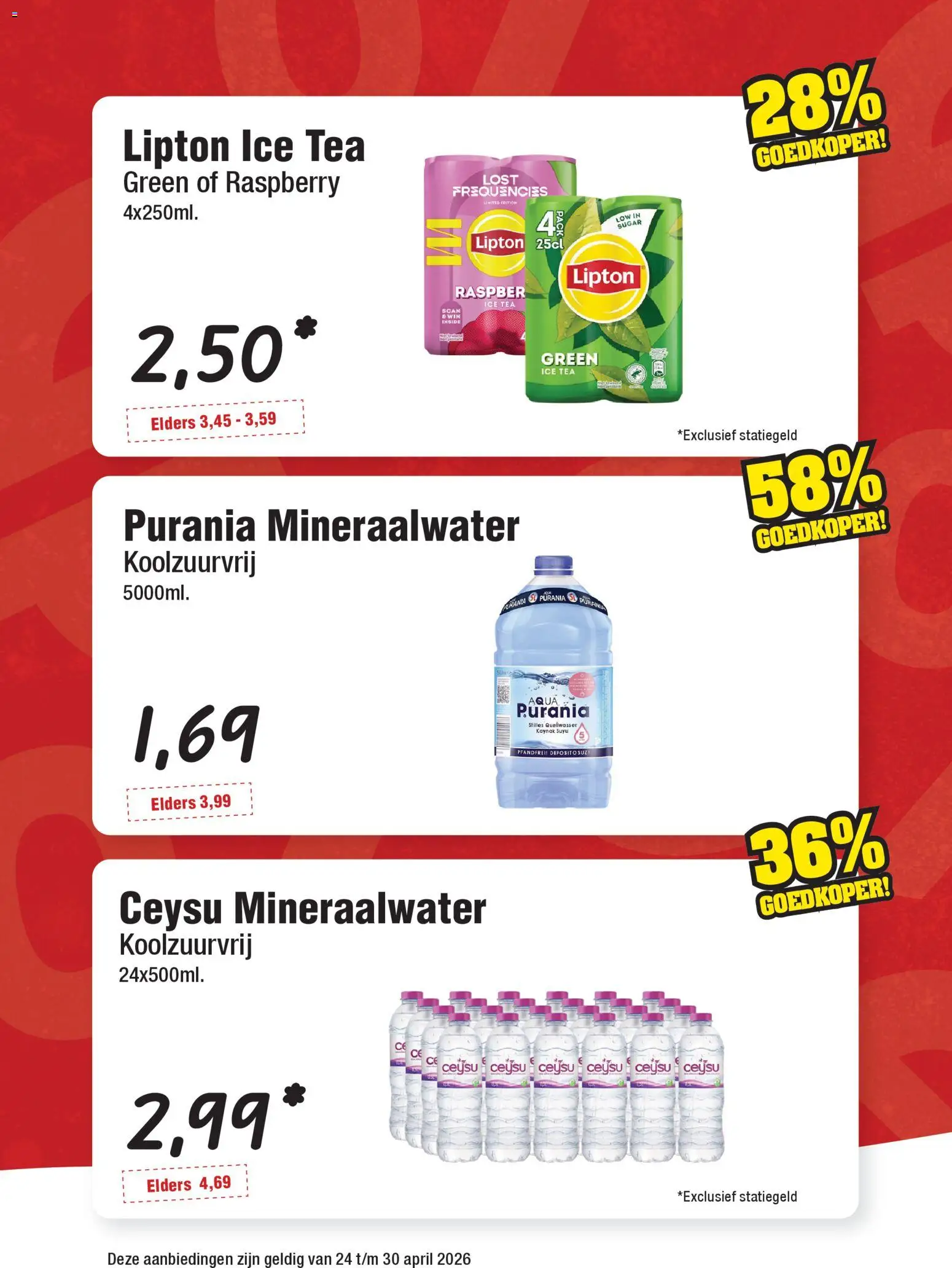 {H1} | Pagina: 2 | Producten: Mineraalwater