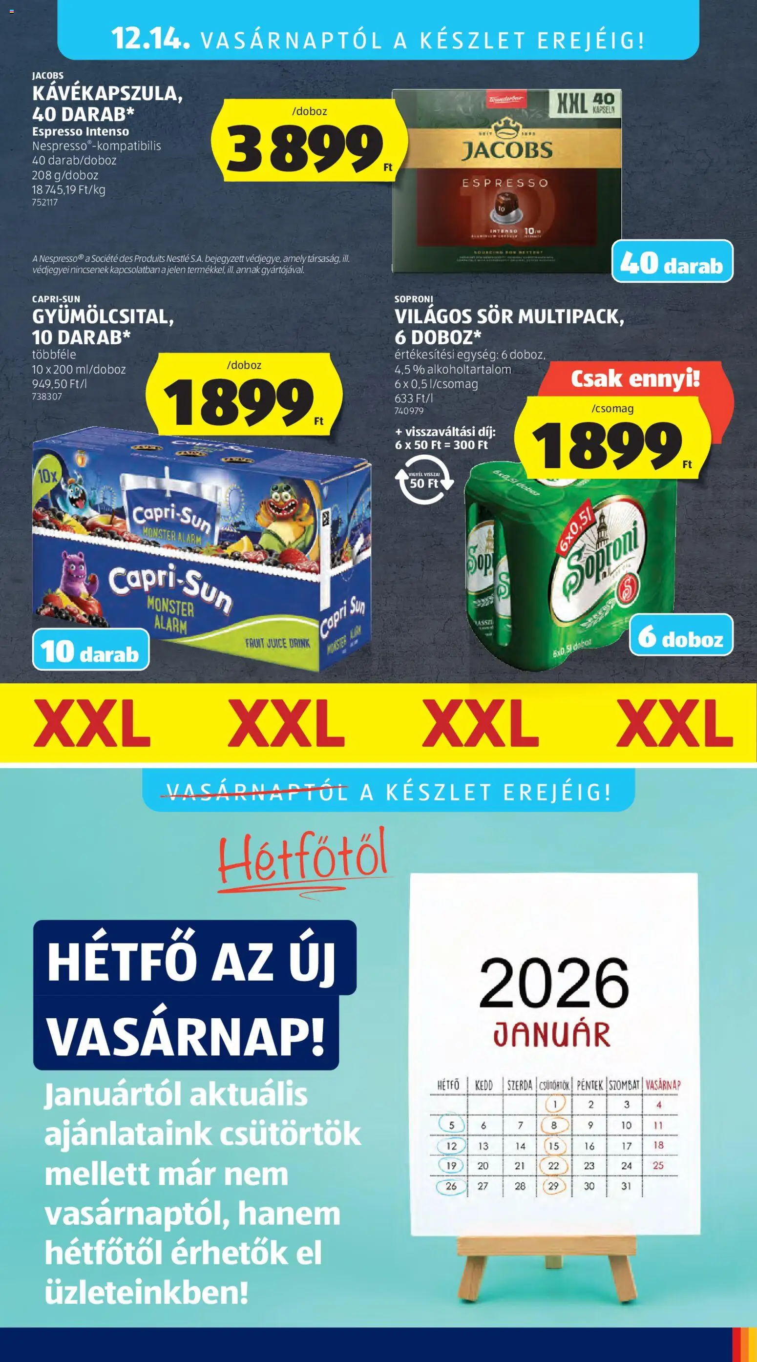 Aldi akciós ujság - amely érvényes a következő dátumtól: 11.12.2025 | Oldal: 67
